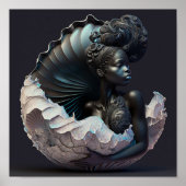 'Black Mermaid 4' Poster (Vorne)