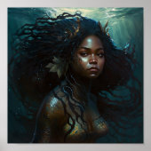 'Black Mermaid 5' Poster (Vorne)