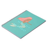 Black Mermaid Journal Notizblock (Linke Seite)