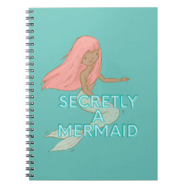 Black Mermaid Journal Notizblock