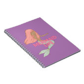 Black Mermaid Journal Notizblock (Rechte Seite)