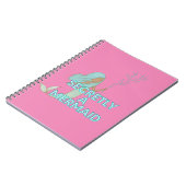Black Mermaid Journal Notizblock (Linke Seite)