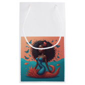 Black Mermaid Kleine Geschenktüte (Rückseite)