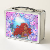 Black Mermaid Metall Brotdose (Rückseite)