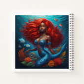 Black Mermaid Notizblock (Rückseite)