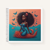 Black Mermaid Notizblock (Vorderseite)