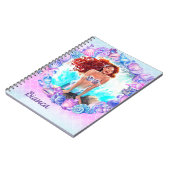 Black Mermaid Notizblock (Linke Seite)