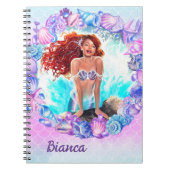 Black Mermaid Notizblock (Vorderseite)