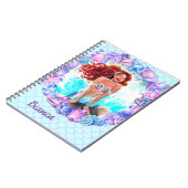 Black Mermaid Notizblock (Linke Seite)