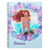 Black Mermaid Notizblock (Vorderseite)