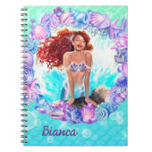 Black Mermaid Notizblock (Vorderseite)