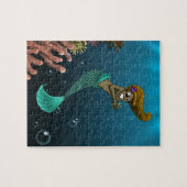 Black Mermaid Puzzle (Horizontal)