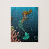 Black Mermaid Puzzle (Vertikal)