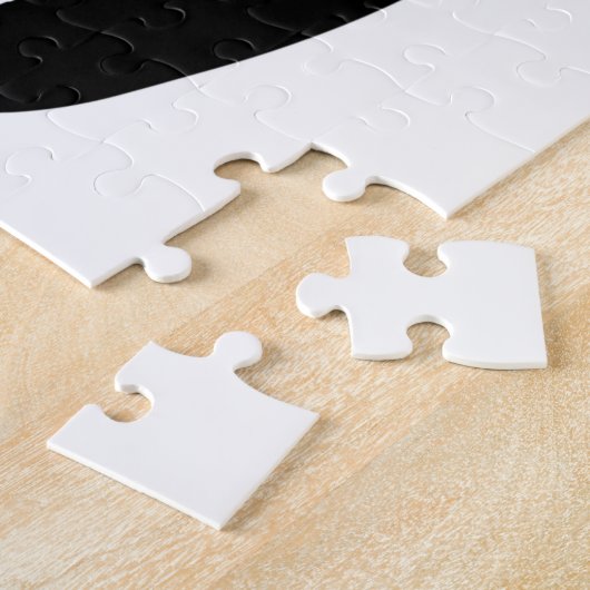 Black Mermaid Silhouette Thunder_Cove Puzzle (Seite)