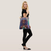 Black Mermaid Tote Bag Tasche (Am Model)
