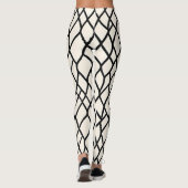 Black Mesh Lace Leggings (Rückseite)