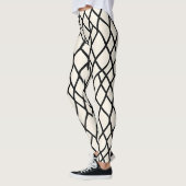 Black Mesh Lace Leggings (Links)