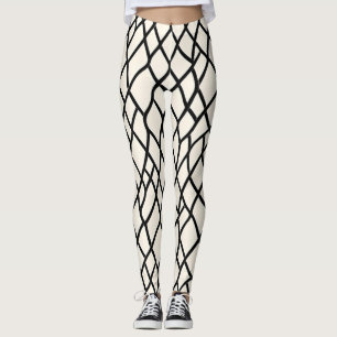 Black Mesh Lace Leggings