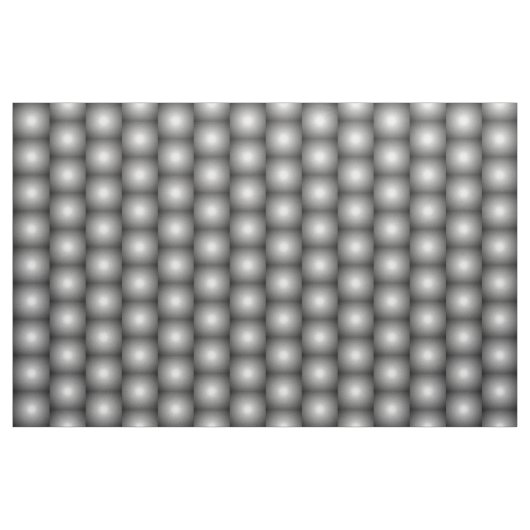 Black Mesh White Balls Moire von Kenneth Yoncich Stoff (Yard (91,4 cm))