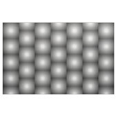 Black Mesh White Balls Moire von Kenneth Yoncich Stoff (Fat Quarter (45,7 x 55,9 cm))