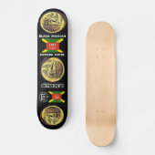 BLACK MESSIAH JMT Skateboard (Vorderseite)