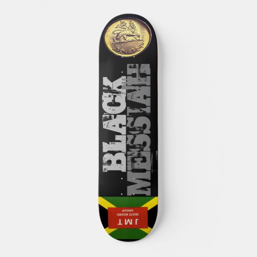 BLACK MESSIAH Skateboard (Vorderseite)