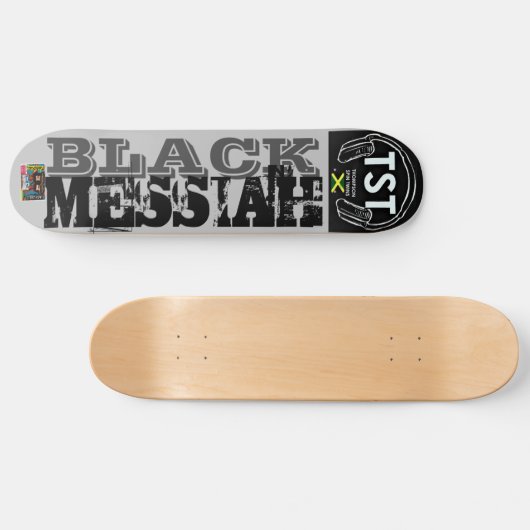BLACK MESSIAH Skateboard (Horizontal)