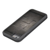 Black Metal H Monogram iPhone Case (Unterseite)