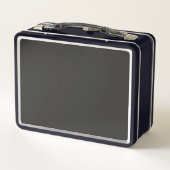 Black Metal Lunchbox (Rückseite)