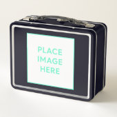 Black Metal Lunchbox (Rückseite)