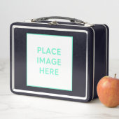 Black Metal Lunchbox (Beispiel)