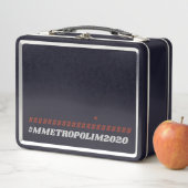 BLACK Metal Lunchbox bY #MMETROPOLIM (Beispiel)