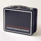 BLACK Metal Lunchbox bY #MMETROPOLIM (Vorderseite)