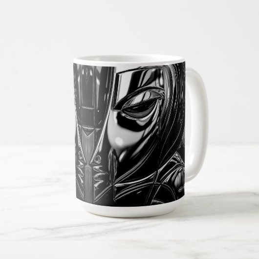 Black Metal Muse Kaffeetasse (VorderseiteRechts)