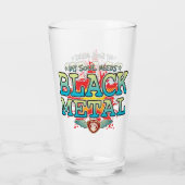 Black Metal Soul Glass Tumbler (Rückseite)