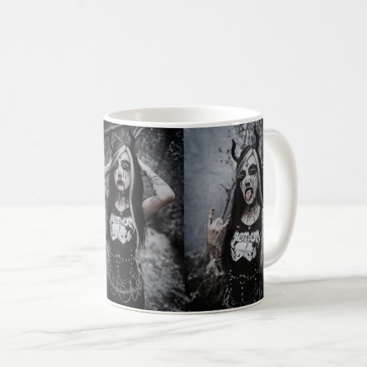 Black Metal Tasse (VorderseiteRechts)