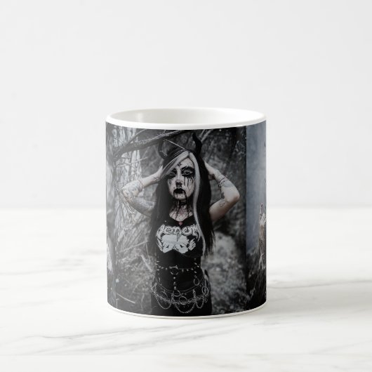Black Metal Tasse (Mittel)