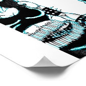 Black Metal Vs. Death Metal Poster (Ecke)