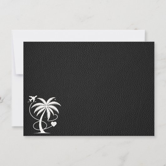 Black Mexico Pass Dankeskarte (Rückseite)