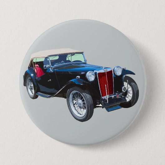 Black Mg TC Antiker Auto Button (Vorderseite)