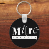 Black Micro Key-Kette Schlüsselanhänger (Vorderseite)