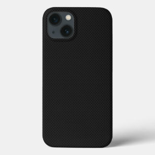 Black Micro Pinhole Fiber Case-Mate iPhone Hülle