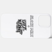 Black Milk Music Case-Mate iPhone Hülle (Rückseite (Horizontal))