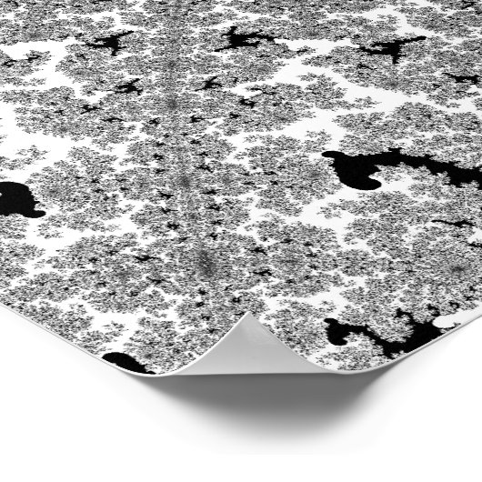 Black Mini Brot Poster (Ecke)