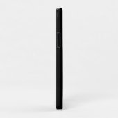 Black Minimalistisch Foto Studio Business Card Case-Mate iPhone Hülle (Hinten/Rechts)