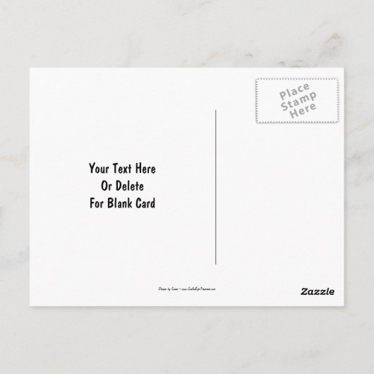 Black Mit Augen Susan Blume Foto Postkarte (Rückseite)