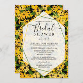 Black Mit Augen Susan Bridal Dusche Einladung (Vorne/Hinten)