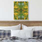 Black Mit Augen Susan Daisy Erstellen Sie Ihr eige Leinwanddruck (Insitu (Schlafzimmer))