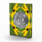 Black Mit Augen Susan Daisy Ihre eigene kreieren Fotoblock (Rechts)