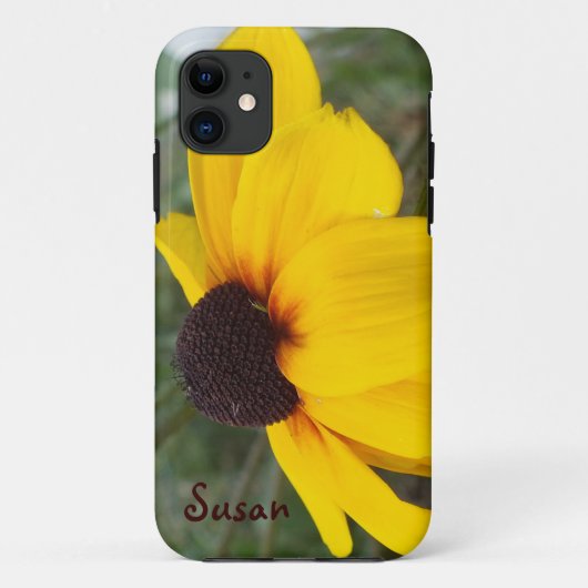 Black Mit Augen Susan iPhone 5 Fall *Personalize* Case-Mate iPhone Hülle (Rückseite)